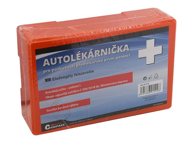 Obrázek produktu Lékárnička I. plastová velká 206/2018 sb.