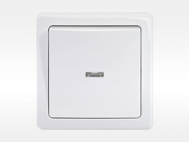 Obrázek produktu Tlačítko s dout. bílé Swing