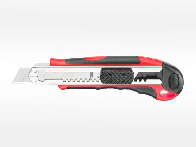 Obrázek produktu Nůž lámací široký plast 18mm 4 nože