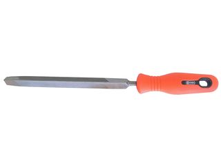 Pilník trojhranný 125mm, hrubost 2, plast