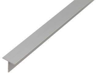 Profil T ALU, 15 x 15 x 1,5 mm / 1 m, stříbrný elox