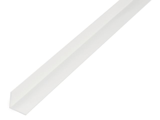 Obrázek produktu Profil L PVC, 15 x 15 x 1,2 mm / 2 m, bílý