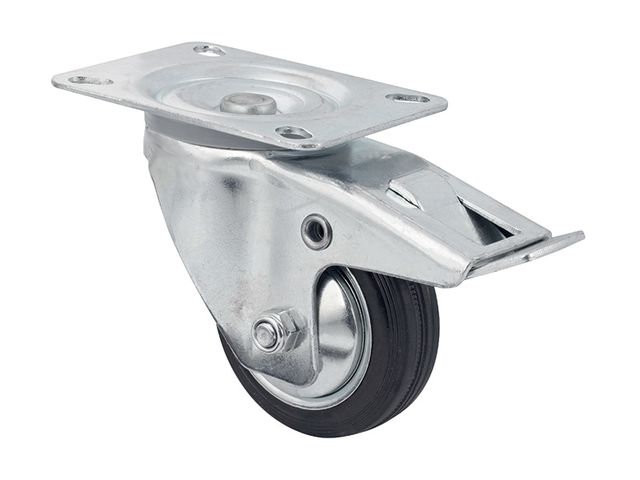 Obrázek produktu Kolečko transportní, otočné s brzdou, pr. 80mm