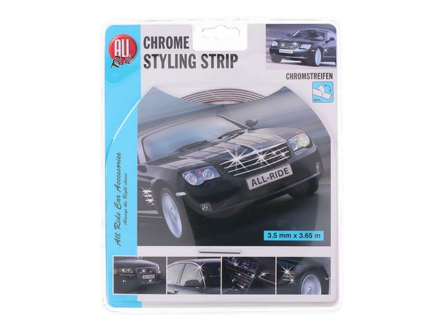Obrázek produktu Pásek chromový 0,35 cm x 3,65 m ALLRIDE