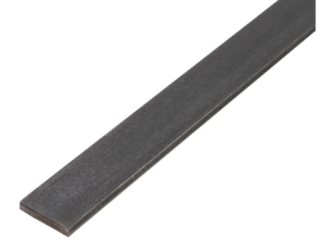 Obrázek produktu Profil plochý ocel, 25 x 4,0 mm / 1 m, válcováno za tepla