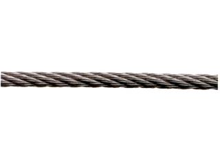 Lanko drátěné s textilní vložkou, 6 mm, pozink