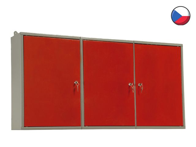Obrázek produktu Skříň závěsná třídílná, 120 x 60 x 19 cm, MARS