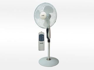 Ventilátor stojanový s dálkovým ovladačem, 40 cm, 45 W