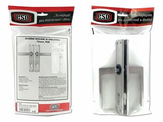 Kování K488 PZ/72 kl/kl Hliník