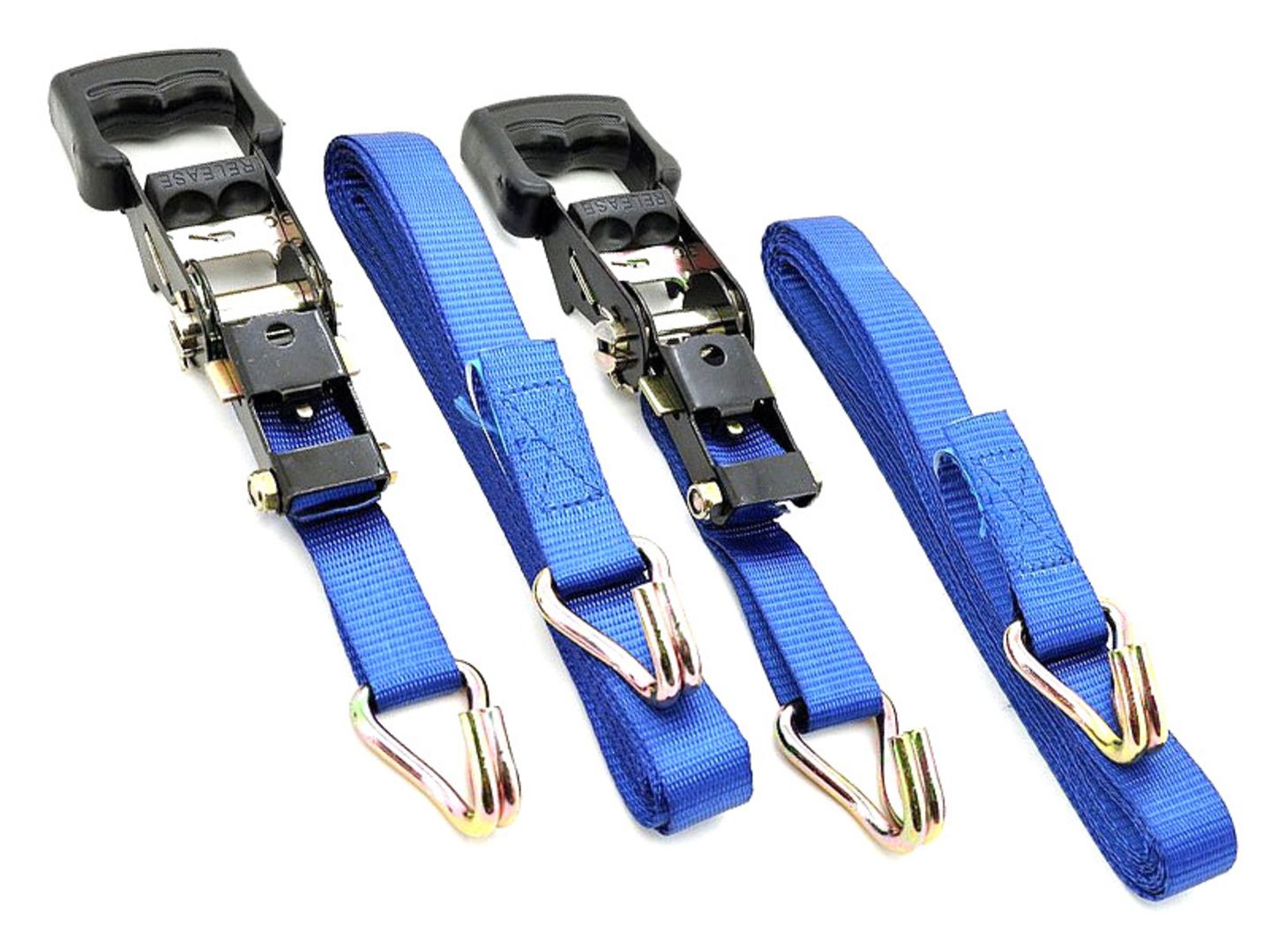 Popruh s ráčnou a háky 2ks 400daN 32mm x 4,90m TÜV