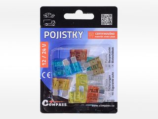Pojistky nožové 10 ks