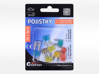 Pojistky nožové MINI 10 ks