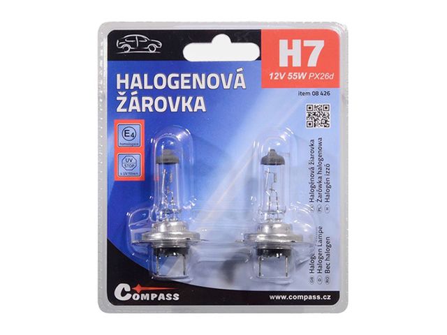 Obrázek produktu Žárovka H7 55W 2ks blistr