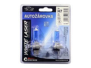 Žárovka 12V H7 55W PX26D WHITE LASER 2ks DBB