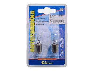 Žárovka 12V 21W Ba15s P21W 2ks DBB