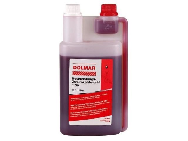 Obrázek produktu Olej motorový Dolmar 2-takt 1:50, 1000ml s dávkovačem