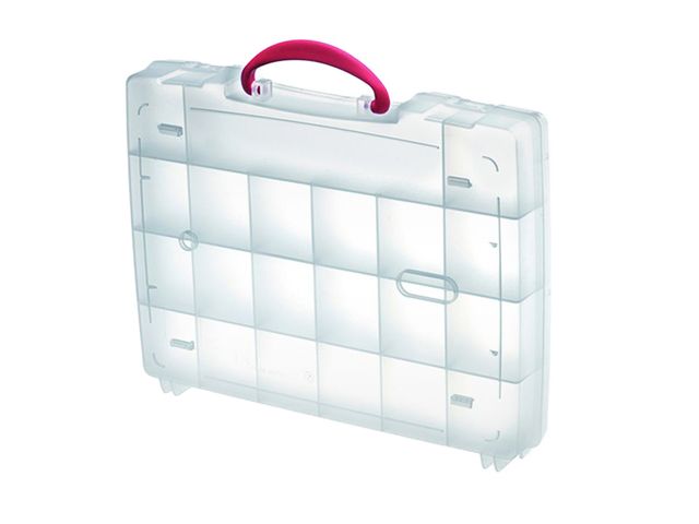 Obrázek produktu Organizér plastový 325x255x56mm 21 pozic s držadlem
