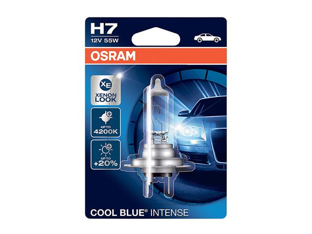 Obrázek produktu Autožárovka H7 Cool Blue Intense,12V,55W,PX26d