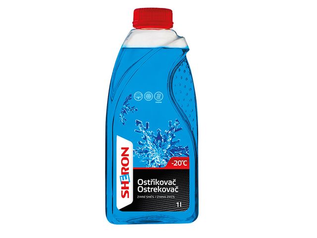 Obrázek produktu Směs zimní do ostřikovačů -20°C 1 lt SHERON