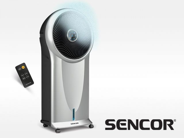 Obrázek produktu Ventilátor se zvlhčovačem SENCOR SFN 9011SL LED displej