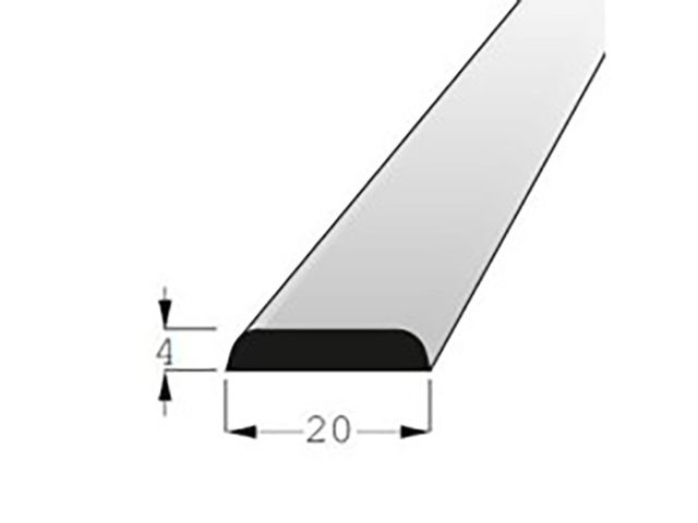 Obrázek produktu Lišta krycí borovice 20x4mm, délka 70cm