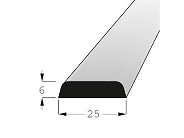 Obrázek produktu Lišta krycí borovice 25x6mm, délka 70cm