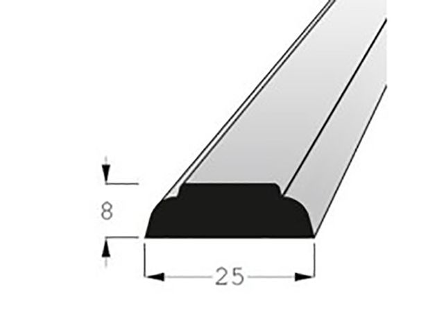 Obrázek produktu Lišta krycí profilová KG 2508, délka 70 cm