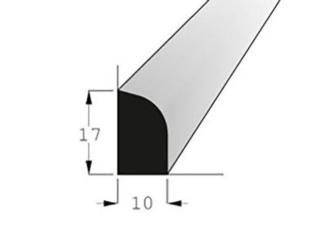 Obrázek produktu Lišta rohová vnitřní borovice 17x10mm, délka 200cm
