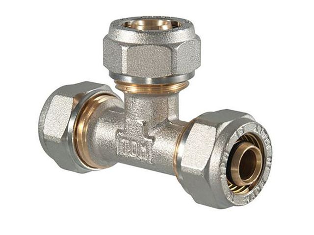 Obrázek produktu T-kus red. Al-Pex 20x16x20, šroubovací