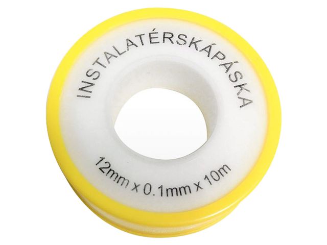 Obrázek produktu Teflon.páska voda PROFI 12mmx0,1mmx10m