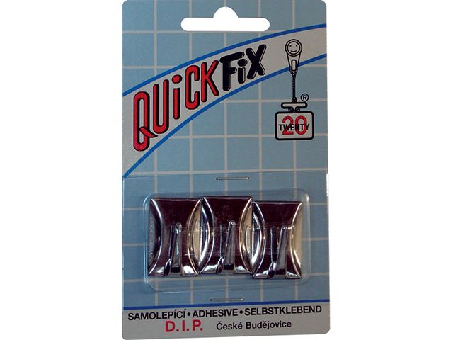 Obrázek produktu Háček QFM 4/stříbro blistr