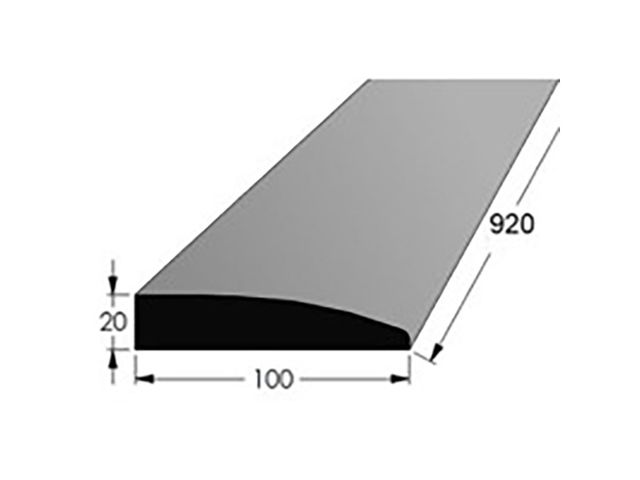 Obrázek produktu Práh designový buk, 2x10x92cm