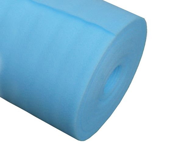 Obrázek produktu Podložka TUBEX PE modrá pod laminátové a dřevěné podlahy, 3x1000mm/25m, bal.25m2