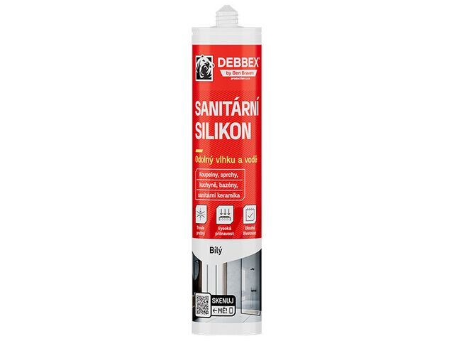 Obrázek produktu Silikon sanitární RL bílý 280ml