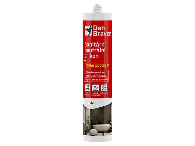 Obrázek produktu Silikon sanitární neutrální RL bílý 280ml