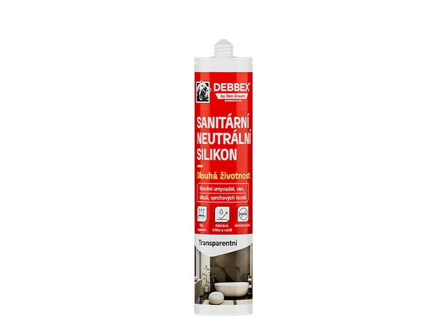 Obrázek produktu Silikon sanitární neutrální RL transparentní 280ml