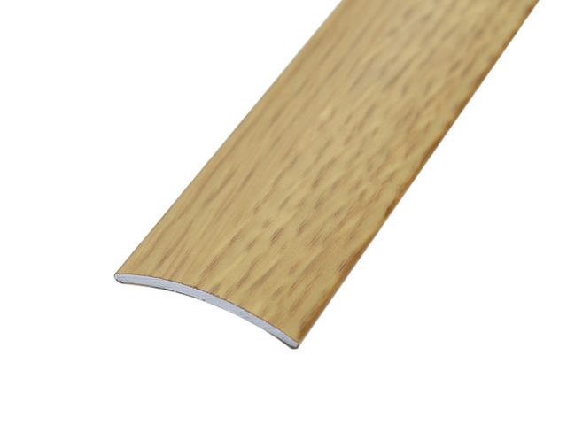 Obrázek produktu Profil přechodový, 30mm, hliník, Dub světlý, samolepící, 0,9m