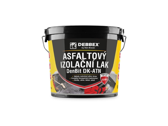 Obrázek produktu Lak izolační asfaltový DenBit DK-ATN 4,5kg