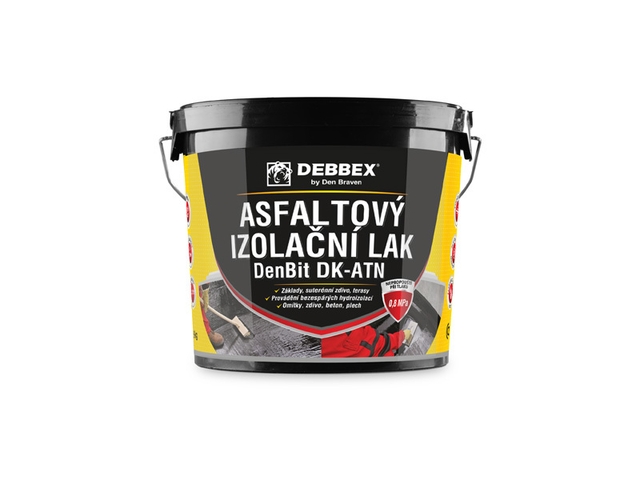 Obrázek produktu Lak izolační asfaltový DenBit DK-ATN 4,5kg