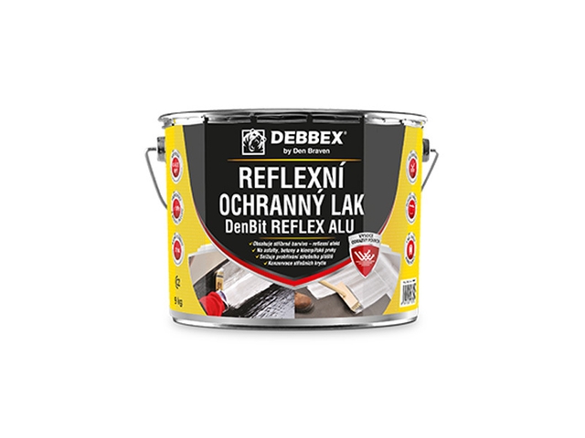 Obrázek produktu Lak ochranný reflexní DenBit ALU 4,5kg