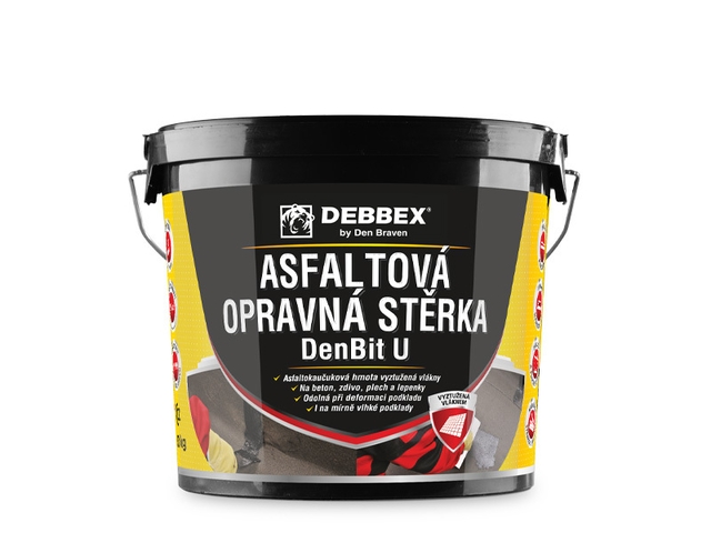 Obrázek produktu Stěrka asfaltová opravná DenBit U 10kg