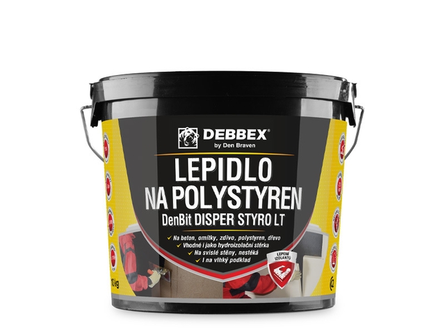 Obrázek produktu Lepidlo na polystyten DenBit disper styro LT 10kg