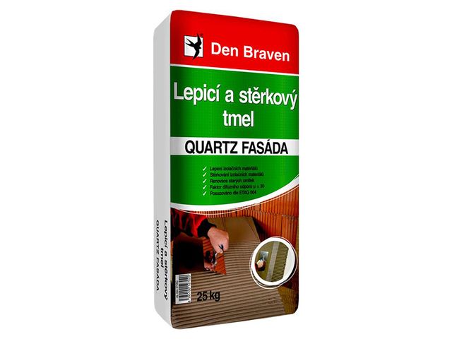 Obrázek produktu Lepidlo a stěrka Quartz fasáda 25 kg