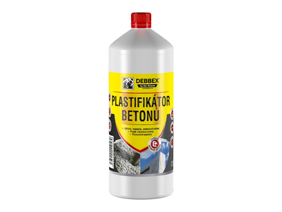 Plastifikátor betonů 5 l. EAN: 8595100110596