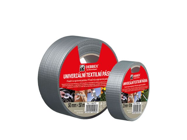 Obrázek produktu Páska univerzální textilní 50 mm x 25 m