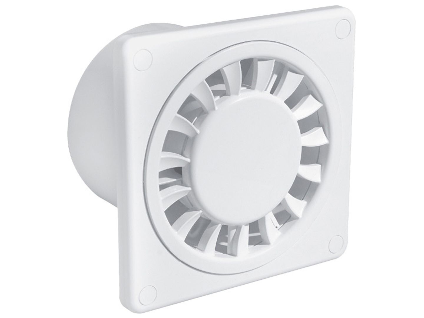 DEBBEX Ventilátor disk pr.100 bílá