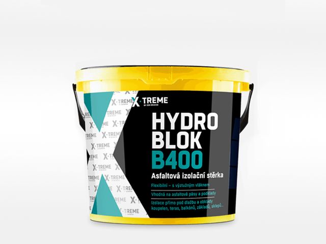 Obrázek produktu Stěrka asfaltová izolační Hydro Blok B400 5 kg X-Treme