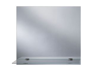 Zrcadlo s poličkou D 55x50 cm