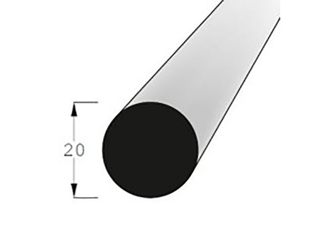 Obrázek produktu Lišta kruhová dub prům.20mm, délka 90cm