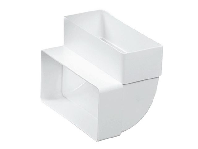 Obrázek produktu Koleno vertikální ploché 90° 110 x 55
